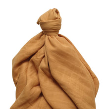 Load image into Gallery viewer, Ivy Baby Wrap Marigold 120x120cm Bamboo/Cotton Discontinued
