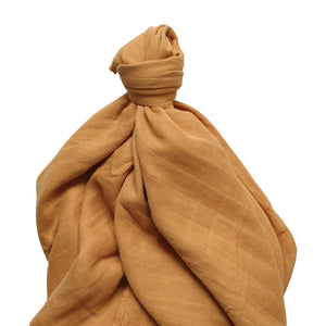 Ivy Baby Wrap Marigold 120x120cm Bamboo/Cotton Discontinued