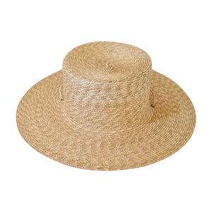Florence Straw Boat Hat DISCONTINUED – Alice & Ivy Cotton Co.