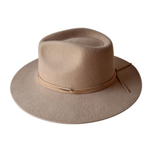 Load image into Gallery viewer, Jasmine Classic Fedora in Sand
