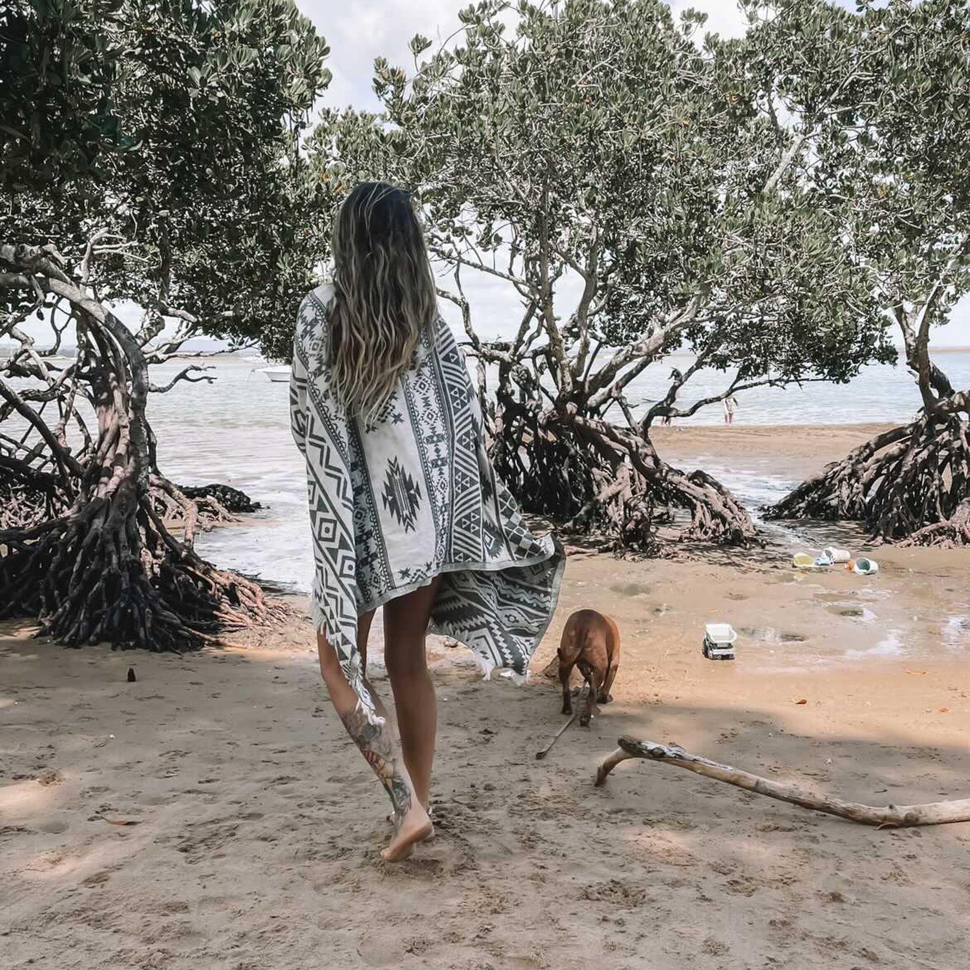 Aztec beach sales towel